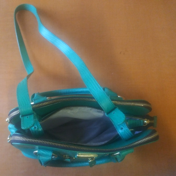 Modalu PIPPA Mini Grab Green Lizard Bag - Picture 3 of 5